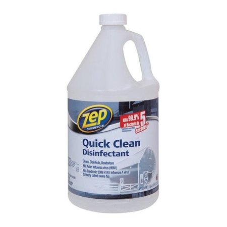 ZEP Zep ZUQCDF128 128 oz Quick Clean Disinfectant - pack of 4 1585744